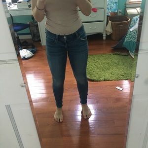 American Eagle medium wash jeans